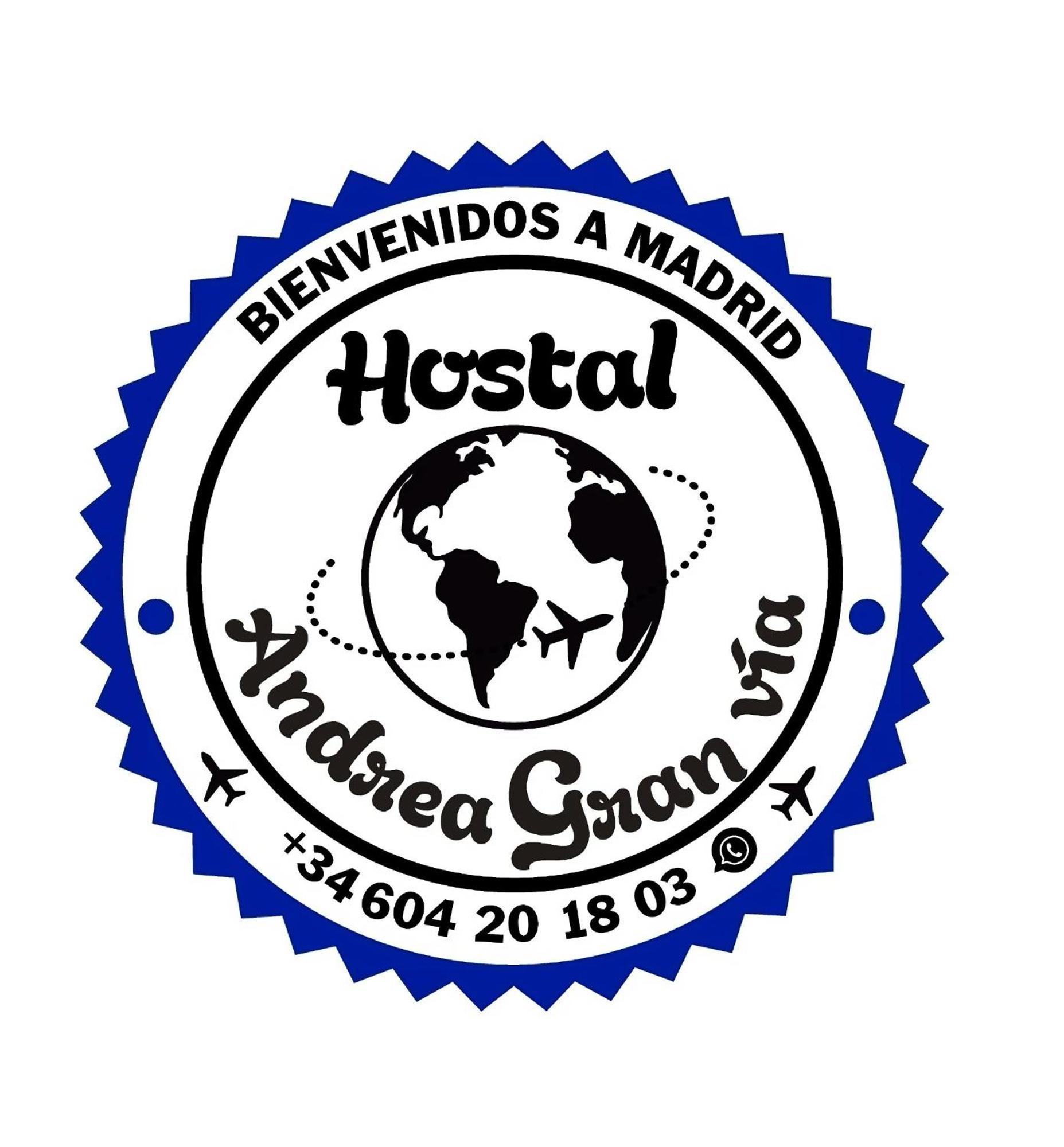 Hostal Andrea Granvia Мадрид Екстериор снимка